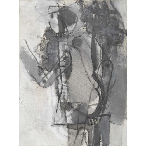 HERMANN PLATTNER : Abstrahierte Figur (DOBIASCHOFSKY AUKTIONEN AG)