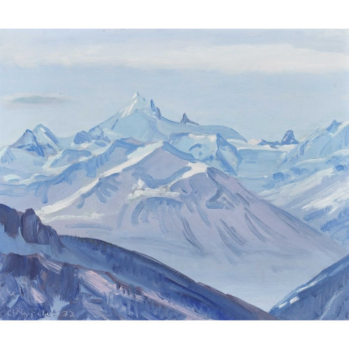 ALBERT NYFELER : 'Weisshorn' (DOBIASCHOFSKY AUKTIONEN AG)
