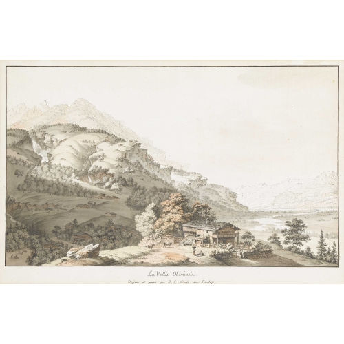 JOHANN LUDWIG ABERLI : 'La Vall�e Oberhasli' (DOBIASCHOFSKY AUKTIONEN AG)
