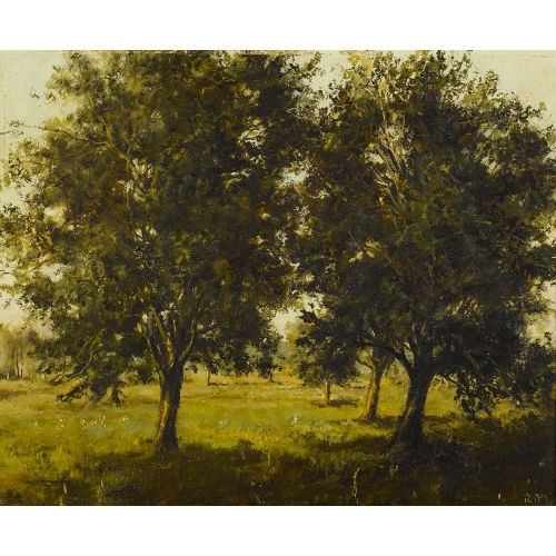 RUDOLF M�LLER : Lichte Parklandschaft (DOBIASCHOFSKY AUKTIONEN AG)