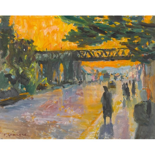 FERNAND GIAUQUE : 'Contre jour' (DOBIASCHOFSKY AUKTIONEN AG)