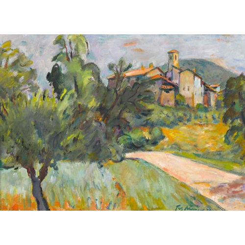 FRITZ MEIJER : S�dliche Landschaft (DOBIASCHOFSKY AUKTIONEN AG)