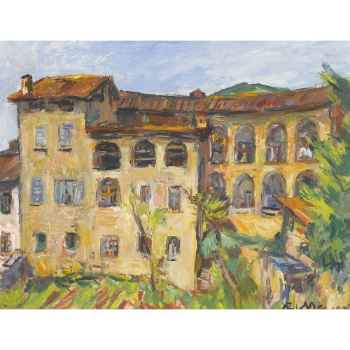 FRITZ MEIJER : Sonnige Hauspartie (DOBIASCHOFSKY AUKTIONEN AG)