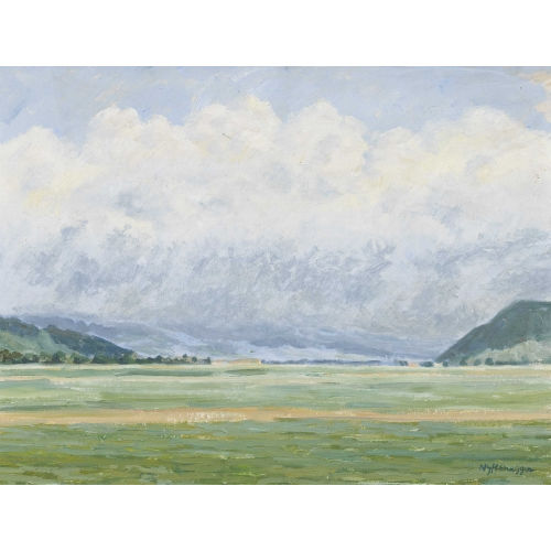 HEINRICH NYFFENEGGER : Weite Landschaft (DOBIASCHOFSKY AUKTIONEN AG)