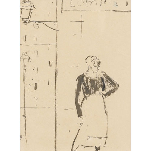 MAURICE BARRAUD : Jeune fille (DOBIASCHOFSKY AUKTIONEN AG)