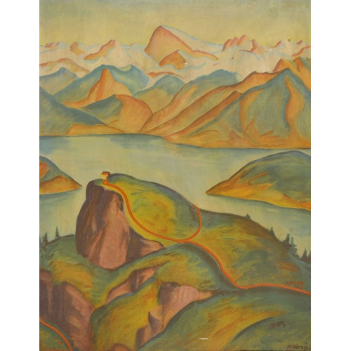 HEINRICH HERZIG : 'Rigi' (DOBIASCHOFSKY AUKTIONEN AG)