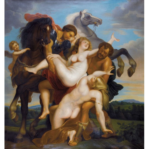 PETER PAUL RUBENS : Raub der T�chter des Leukippos (DOBIASCHOFSKY AUKTIONEN AG)