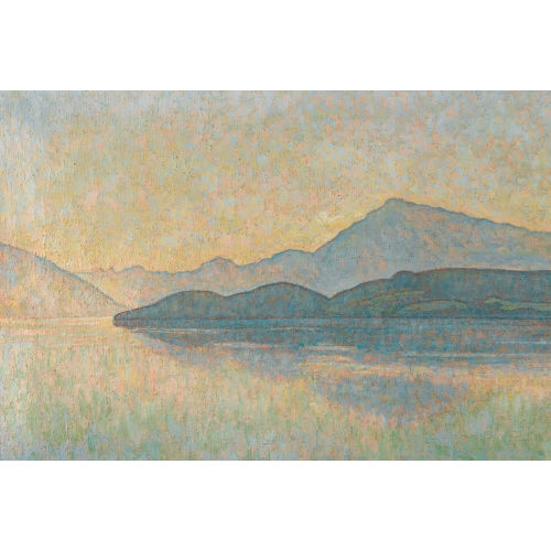 ALBERT KOCHER : Zugersee mit Blick auf die Rigi (DOBIASCHOFSKY AUKTIONEN AG)