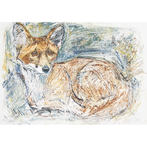 FRITZ HUG : Liegender Fuchs (DOBIASCHOFSKY AUKTIONEN AG)