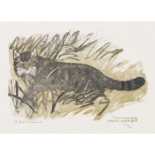 ROBERT HAINARD : 'Chat sauvage' (DOBIASCHOFSKY AUKTIONEN AG)