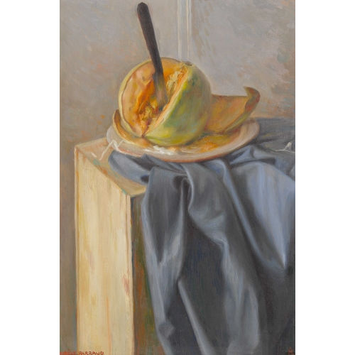 AUR�LE-REN� BARRAUD : Stillleben mit Zuckermelone (DOBIASCHOFSKY AUKTIONEN AG)