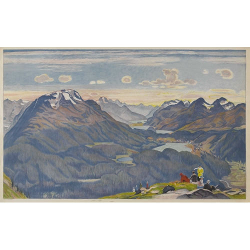 EMIL CARDINAUX : 'Grisons' (DOBIASCHOFSKY AUKTIONEN AG)