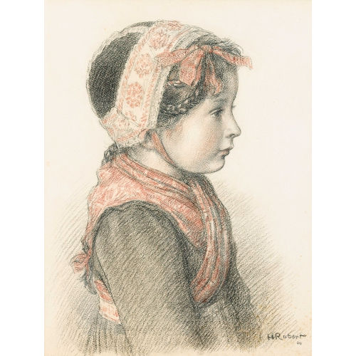 HENRI MARCEL ROBERT : Jeune fille d′�vol�ne (DOBIASCHOFSKY AUKTIONEN AG)
