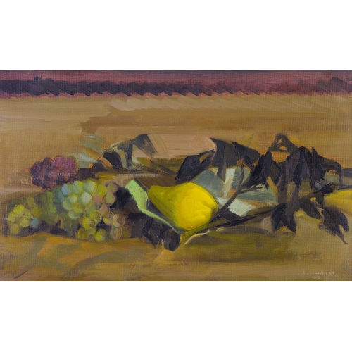 ALBERT CHAVAZ : Herbstliches Fr�chtestillleben (DOBIASCHOFSKY AUKTIONEN AG)