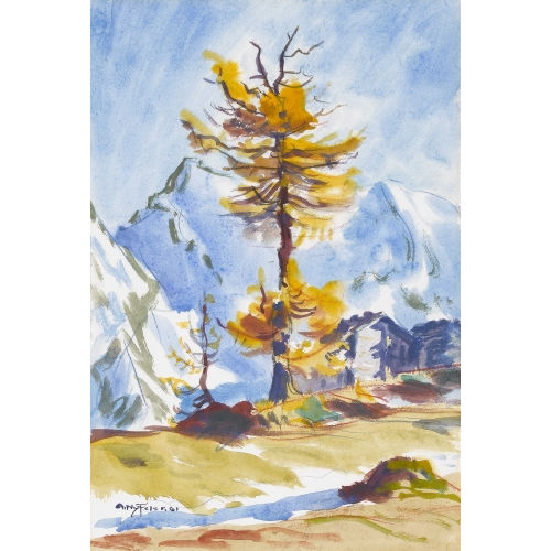 ALBERT NYFELER : 'Mein Baum am H�henweg' (DOBIASCHOFSKY AUKTIONEN AG)