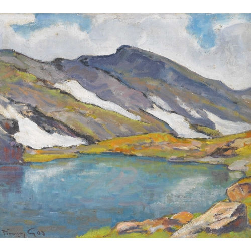 FRAN�OIS GOS : 'Lac du Gornergrat' (DOBIASCHOFSKY AUKTIONEN AG)