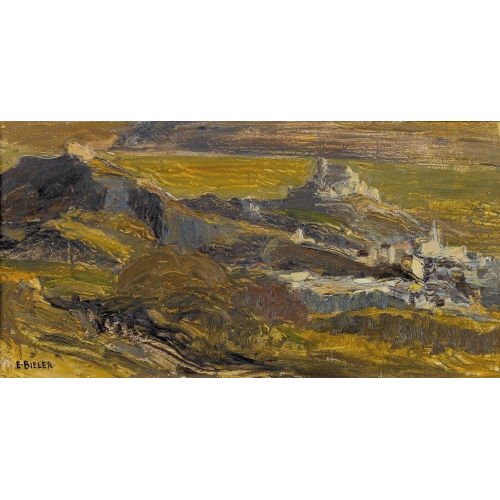 ERNEST BI�LER : Le ch�teau de Tourbillon et la basilique de Val�re (DOBIASCHOFSKY AUKTIONEN AG)