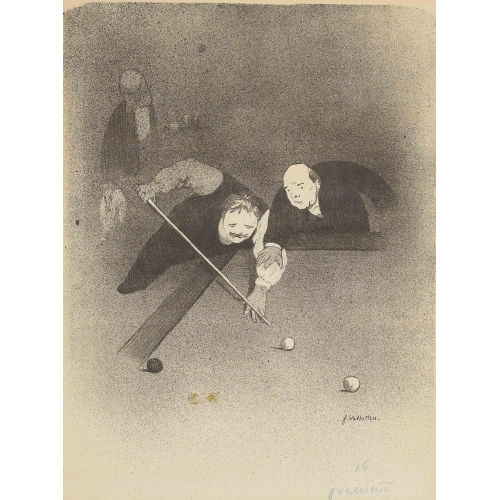 F�LIX VALLOTTON : 'Les Raseurs' (DOBIASCHOFSKY AUKTIONEN AG)