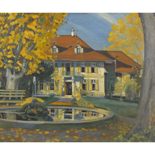 GOTTFRIED CHRISTEN : 'Berner Landsitz Waldeck' (DOBIASCHOFSKY AUKTIONEN AG)