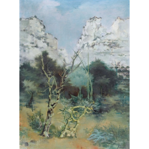 JOSEPH FLOCH : Paysage pr�s de Castellane (DOBIASCHOFSKY AUKTIONEN AG)