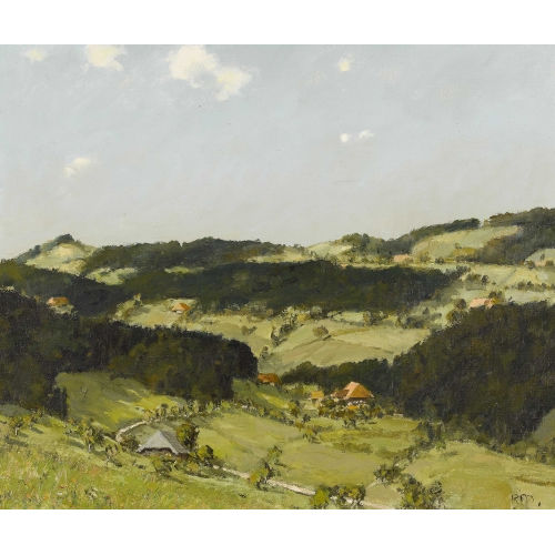 RUDOLF M�LLER : 'Im Rinderbach bei R�egsbach' (DOBIASCHOFSKY AUKTIONEN AG)