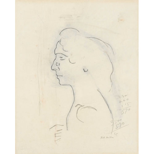 FERDINAND HODLER : Portr�t der Valentine God�-Darel (DOBIASCHOFSKY AUKTIONEN AG)