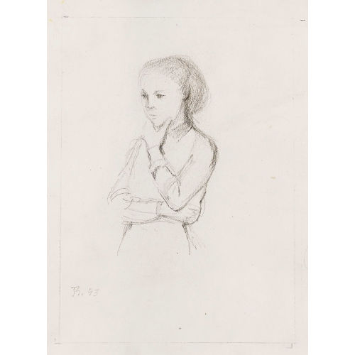 BALTHASAR) BALTHUS (EIGTL. KLOSSOWSKI DE ROLA : Studien zu 'Passage du Commerce Saint-Andr�' (recto/verso) (DOBIASCHOFSKY AUKTIONEN AG)