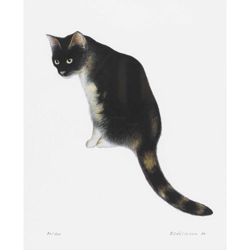 HANS R�TTIMANN : Sitzende Katze (DOBIASCHOFSKY AUKTIONEN AG)