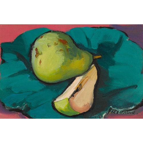 MAURICE BARRAUD : Nature morte avec poires (DOBIASCHOFSKY AUKTIONEN AG)