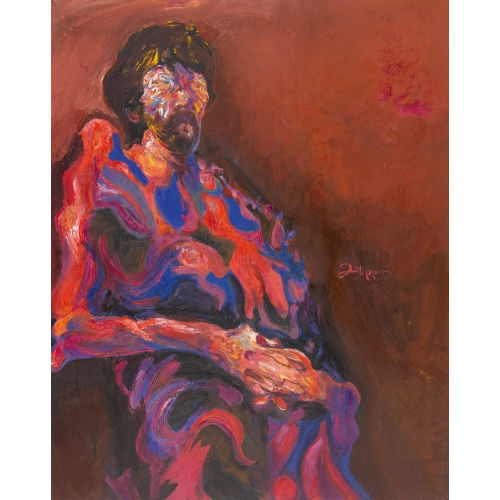 FELICE FILIPPINI : 'Autoportrait' (DOBIASCHOFSKY AUKTIONEN AG)