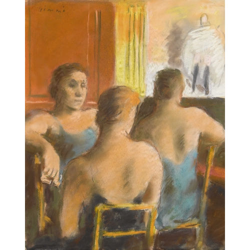 WILHELM GIMMI : 'La loge' (DOBIASCHOFSKY AUKTIONEN AG)