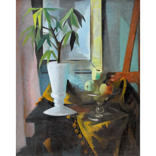 TH�ODORE STRAWINSKY : 'Nature morte aux plantes et aux fruits' (DOBIASCHOFSKY AUKTIONEN AG)