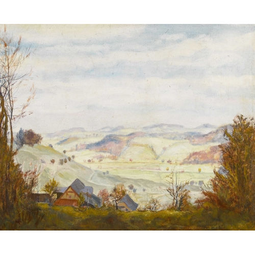 RUDOLF M�LLER : 'Bei Schwarzenburg' (DOBIASCHOFSKY AUKTIONEN AG)