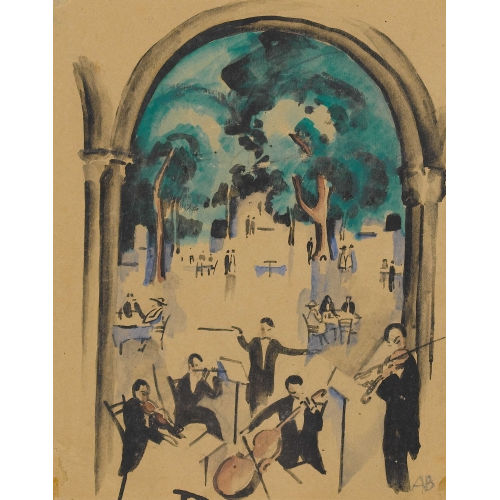 ARNOLD BR�GGER : Das Orchester (DOBIASCHOFSKY AUKTIONEN AG)