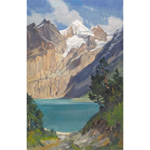 ERNST II HODEL : 'Oeschinensee' (DOBIASCHOFSKY AUKTIONEN AG)
