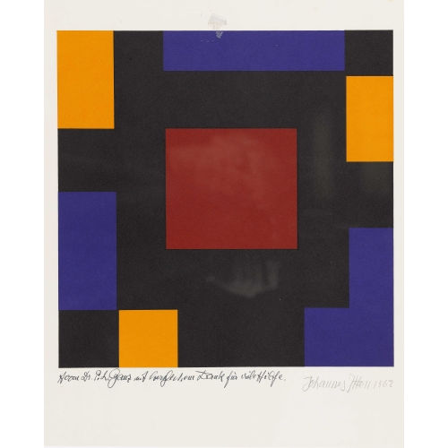 JOHANNES ITTEN : Ohne Titel (DOBIASCHOFSKY AUKTIONEN AG)