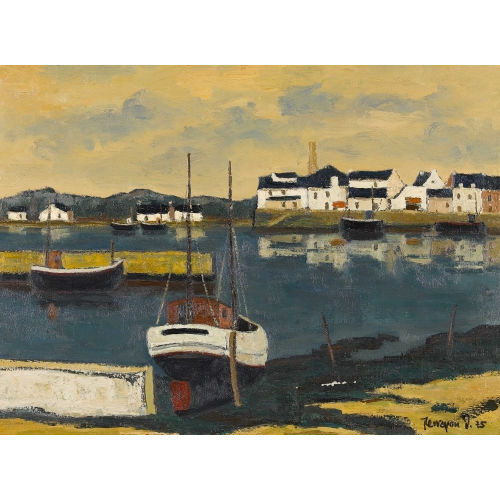 MICHEL TERRAPON : 'Port Breton' (DOBIASCHOFSKY AUKTIONEN AG)