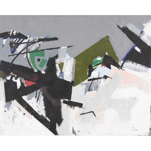 GOTTFRIED TRITTEN : Expressive Komposition (DOBIASCHOFSKY AUKTIONEN AG)