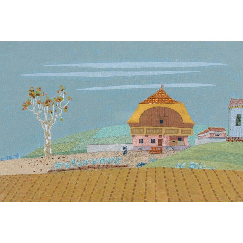 OTTO NEBEL : 'Bergbauernhaus' (DOBIASCHOFSKY AUKTIONEN AG)