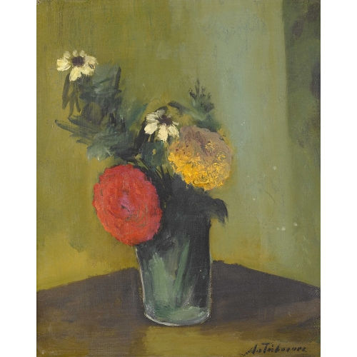 JOHANN WILHELM VON TSCHARNER : Blumenstillleben (DOBIASCHOFSKY AUKTIONEN AG)