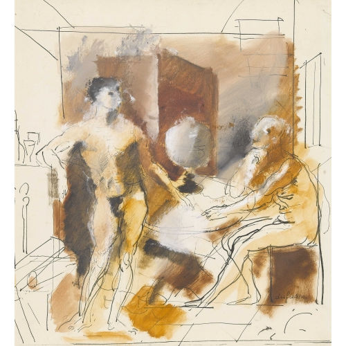 CHARLES GEORGES DUFRESNE : 'Les aviateurs' (DOBIASCHOFSKY AUKTIONEN AG)