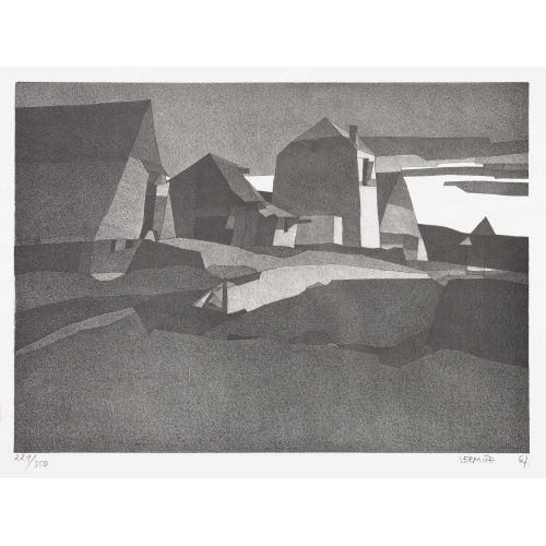 JEAN-PIERRE (EIGTL. SCHMID LERMITE : 'Soleil couchant / B�mont' (DOBIASCHOFSKY AUKTIONEN AG)