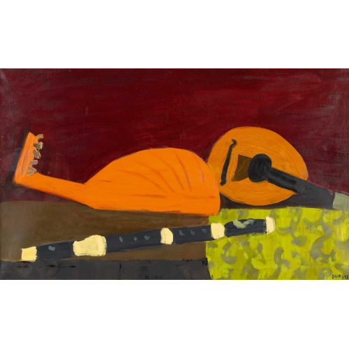 FERNAND DUBUIS : 'Nature morte au Luth' (DOBIASCHOFSKY AUKTIONEN AG)