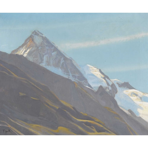 FRAN�OIS DE RIBAUPIERRE : Dent Blanche en �t� (DOBIASCHOFSKY AUKTIONEN AG)