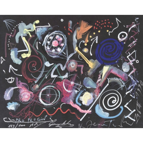 JEAN TINGUELY : 'Pro Progin' (DOBIASCHOFSKY AUKTIONEN AG)
