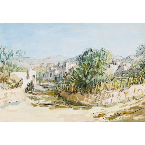 IGNAZ EPPER : S�dliche Landschaft (DOBIASCHOFSKY AUKTIONEN AG)