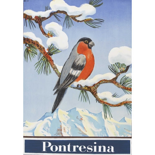 HUGO LAUBI : 'Pontresina' (DOBIASCHOFSKY AUKTIONEN AG)