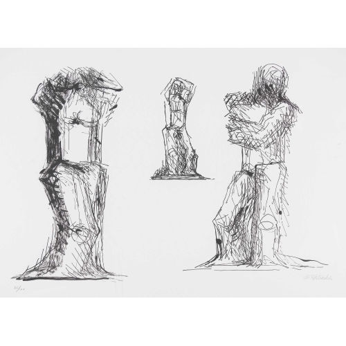 FRITZ WOTRUBA : Sitzende Figuren (DOBIASCHOFSKY AUKTIONEN AG)