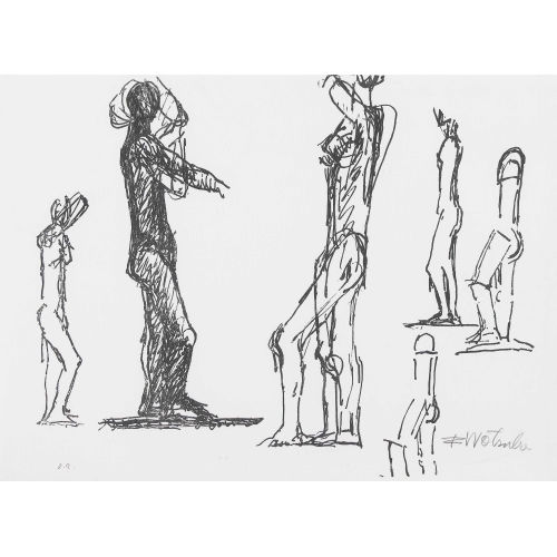 FRITZ WOTRUBA : Stehende Figuren (DOBIASCHOFSKY AUKTIONEN AG)