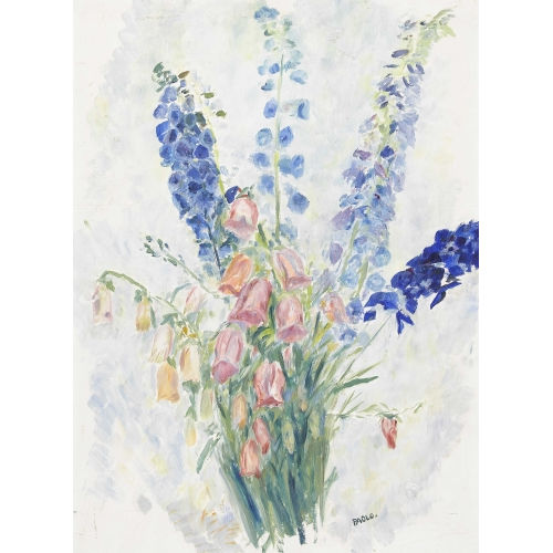 PAUL JAKOB) PAOLO (EIGTL. M�LLER : 'Blumen' (DOBIASCHOFSKY AUKTIONEN AG)
